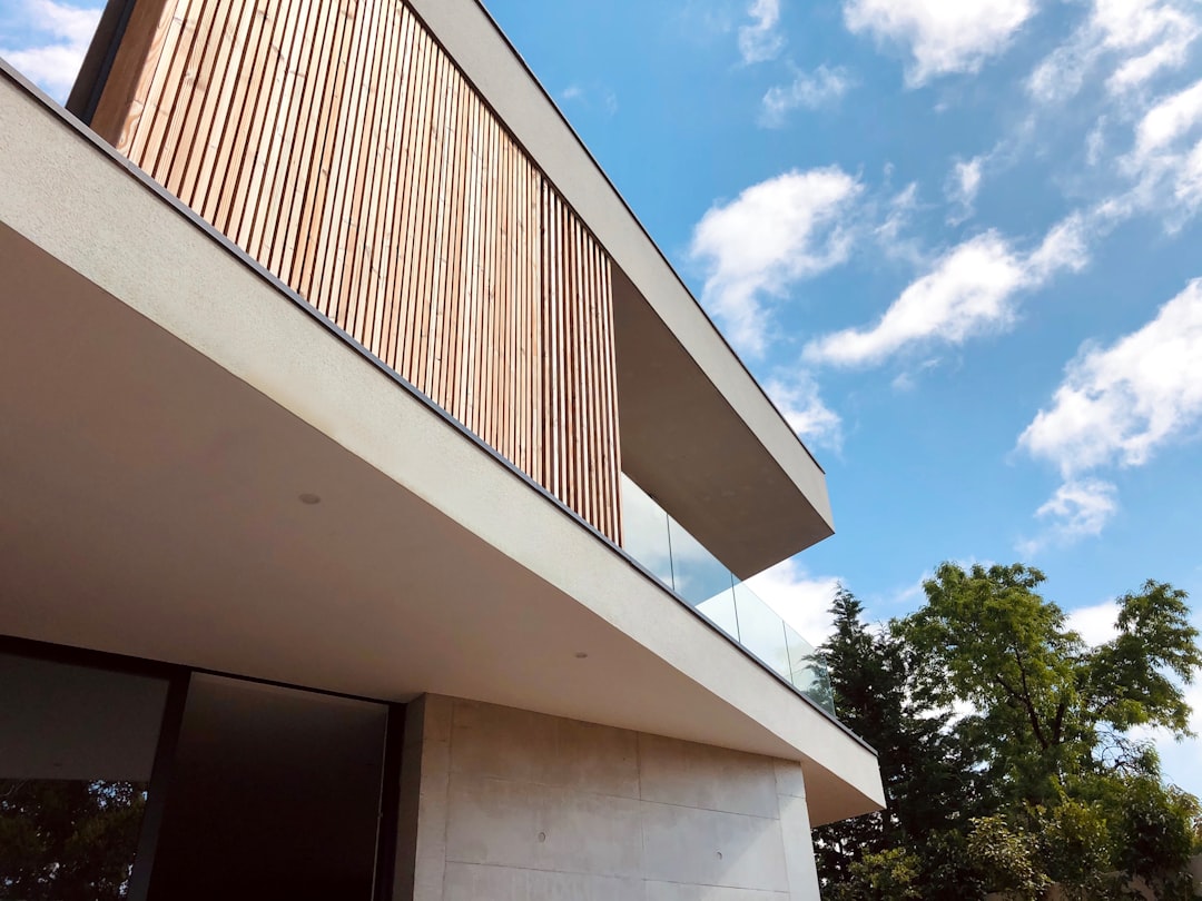 Contemporary architecture house in France